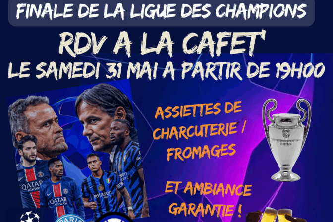 DIFFUSION FINALE LIGUE DES CHAMPIONS
