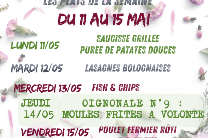 Les P’tits Oignons vous donnent RDV à la Cafèt’ Aux ptits oignons